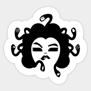 Medusa Head Sticker